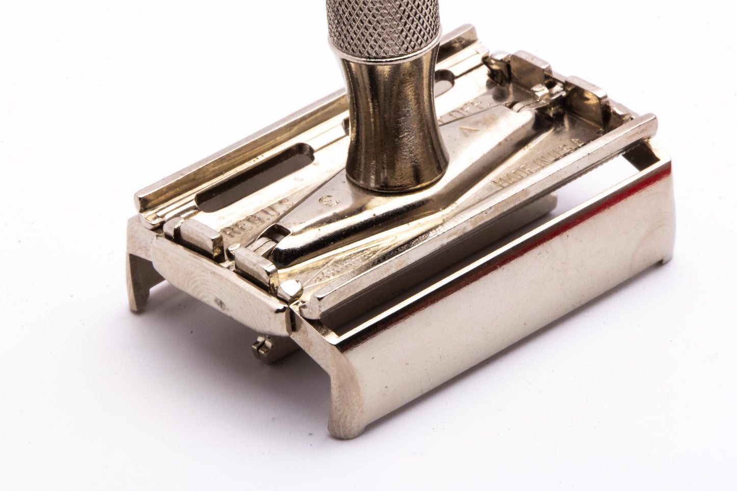 1950 V3 Gillette Super Speed Double Edge Safety Razor Set | Original Condition