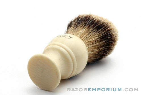Pre-Owned WSP Monarch | Premium Silvertip Badger Brush | Ivory Handle