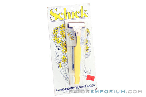 1960's Schick Lady Eversharp 'Le' Injector Razor - New Old Stock