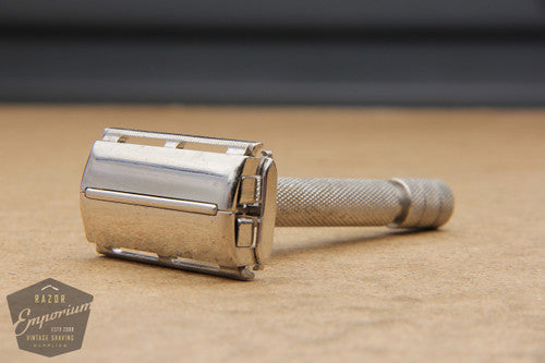 Gillette 1950's British Rocket DE Safety Razor