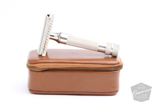 Hoffritz 1960s Solid Guard Double Edge Safety Razor