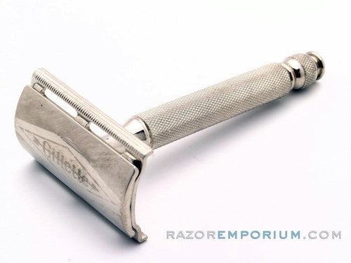 1951 W4 Gillette '1932' Ball End Tech Safety Razor | Made in Canada