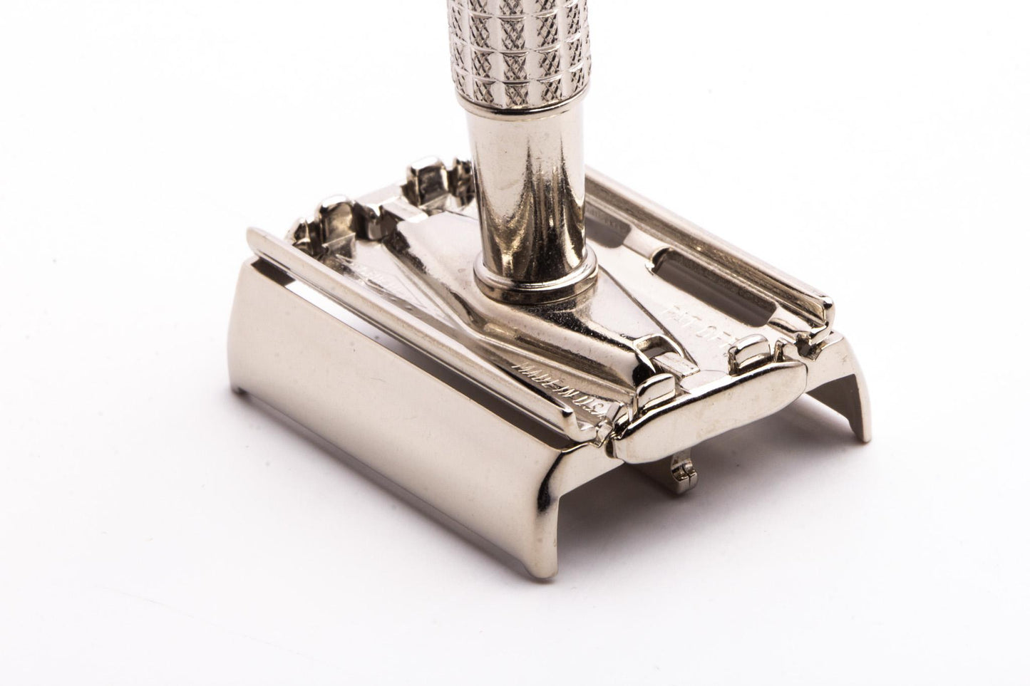 1964 J4 Gillette Flare Tip Super Speed Safety Razor| Factory Nickel Revamp