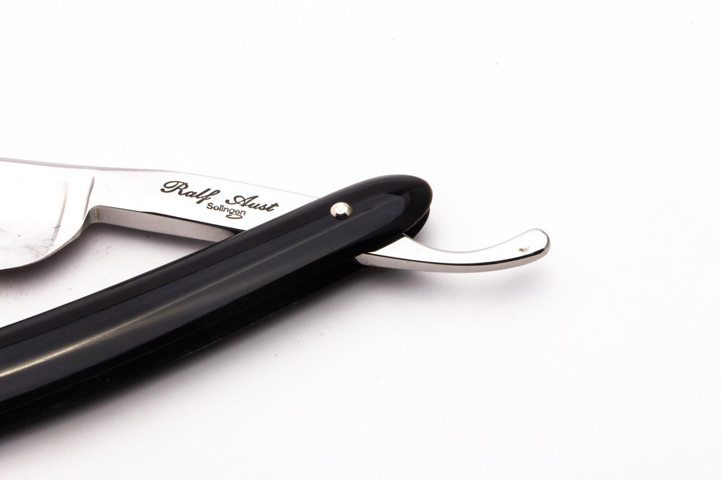 6/8" Ralf Aust Spanish Tip Hollow Ground Straight Razor | Acrylic Scales