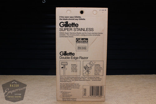 Gillette 1980's British G100 / Knack Safety Razor