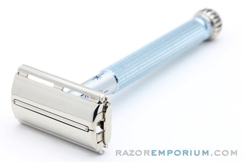 1965 Gillette Blue Star Lady Gillette DE Safety Razor K3 - Good