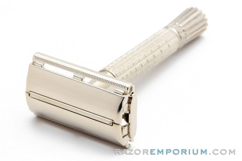 1966 Gillette Flair Tip Super Speed Safety Razor | L1 Factory Nickel Revamp
