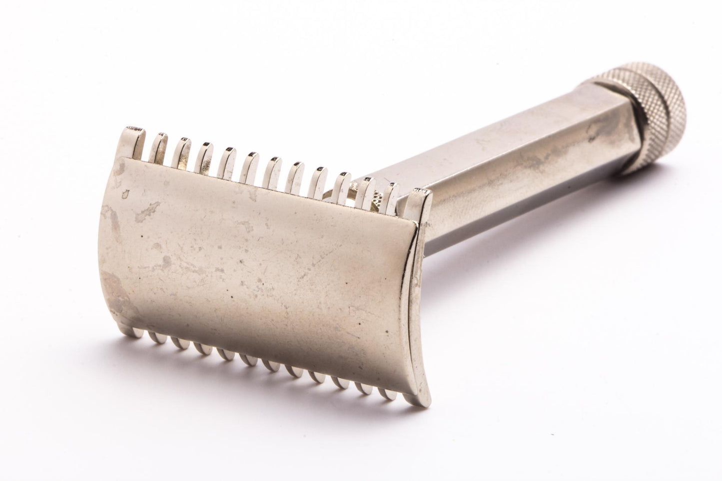 1900's Le Coq Open Comb Safety Razor | Factory Nickel Revamp