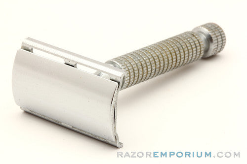 Star Double Edge Safety Razor Model 100 USA in Cardboard Box w/ Blades & Instructions