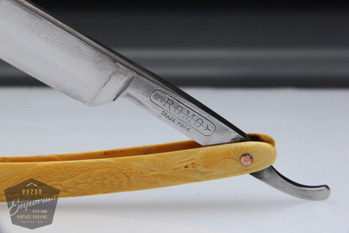 5/8" Romo Half Hollow Ground | Solingen, Germany Square Point Straight Edge