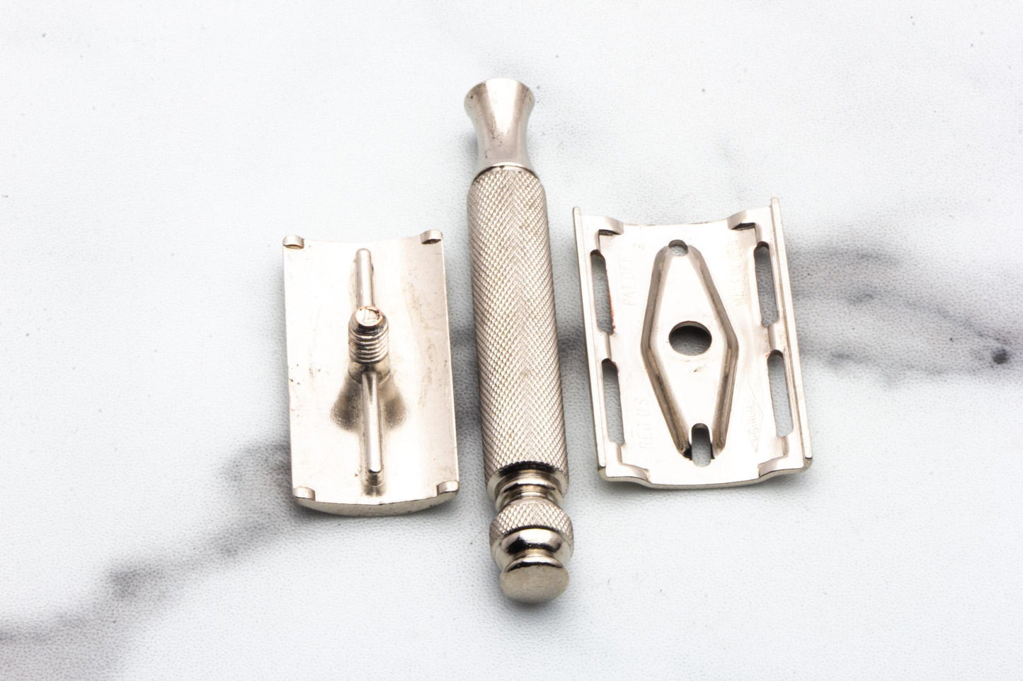 1978 Y2 Gillette Ball End Double Edge Safety Razor With Etched Logo | Original Condition