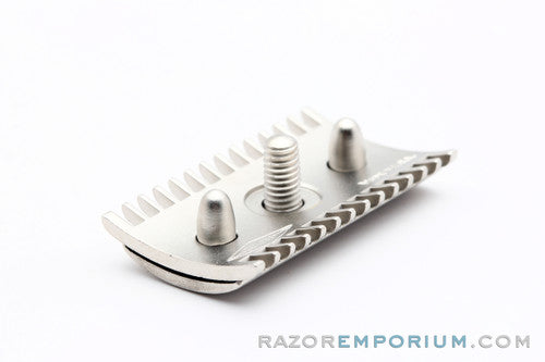 1920's Gillette Old Type Cap & Guard | Satin Nickel Revamp - Universally Threaded