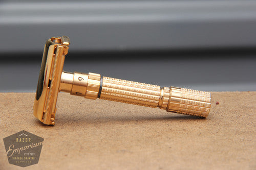 Gillette 1961 Executive Adjustable DE Safety Razor D3 w/ original packaging