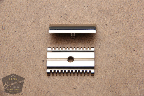 Gillette 1930's New Cap & Guard * Nickel REVAMPED