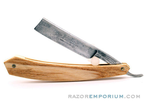 11/16" Wade & Butcher "The Celebrated" Straight Razor w/ Cocobello Wood Scale | Sheffield, England