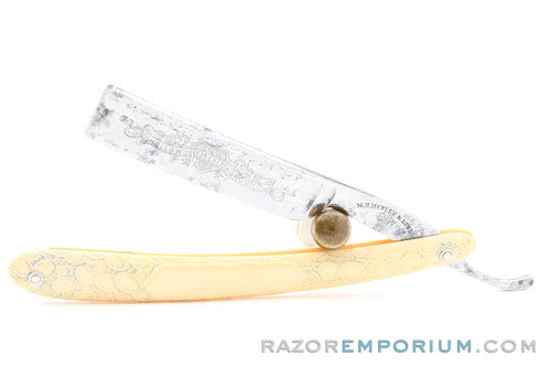 11/16" W.H. Morley & Sons Clover Brand Straight Razor | Solingen, Germany