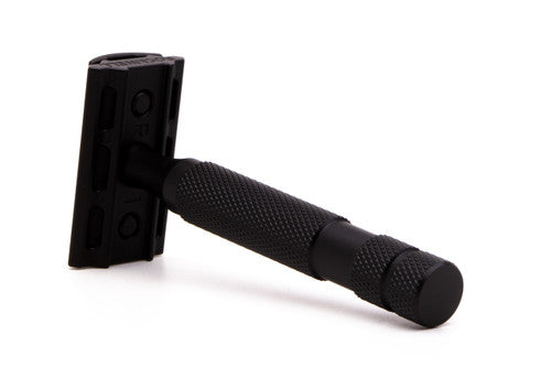 Rockwell 6S Matte Black Adjustable Double Edge Safety Razor