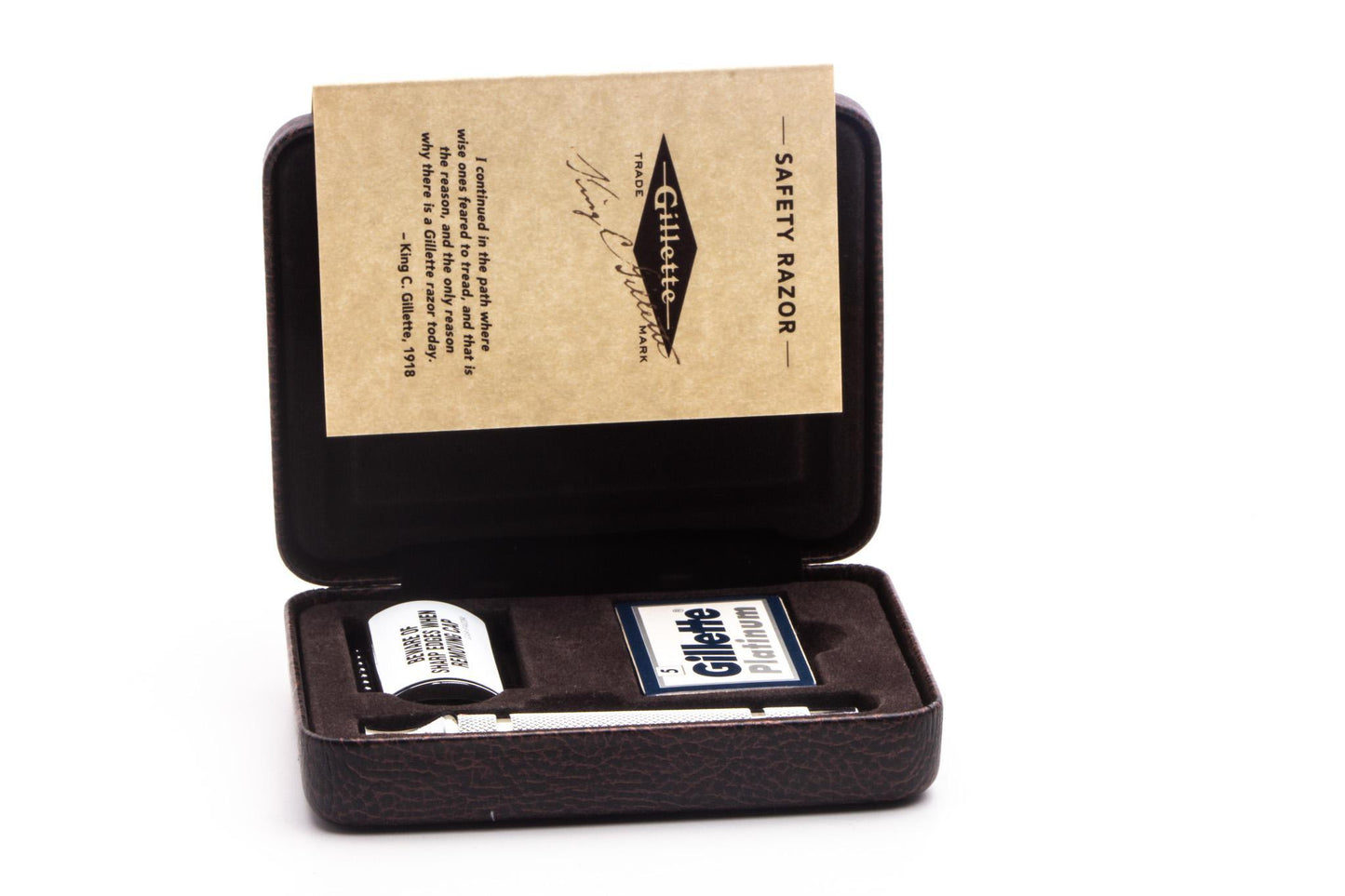 Gillette Heritage Double Edge Safety Razor Kit