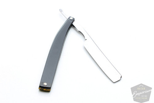 9/16'' Klas Tornblom Faux Frameback Smokey Acrylic Straight Razor