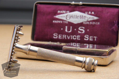 Gillette 1918 US Service Set Ball End Old Type
