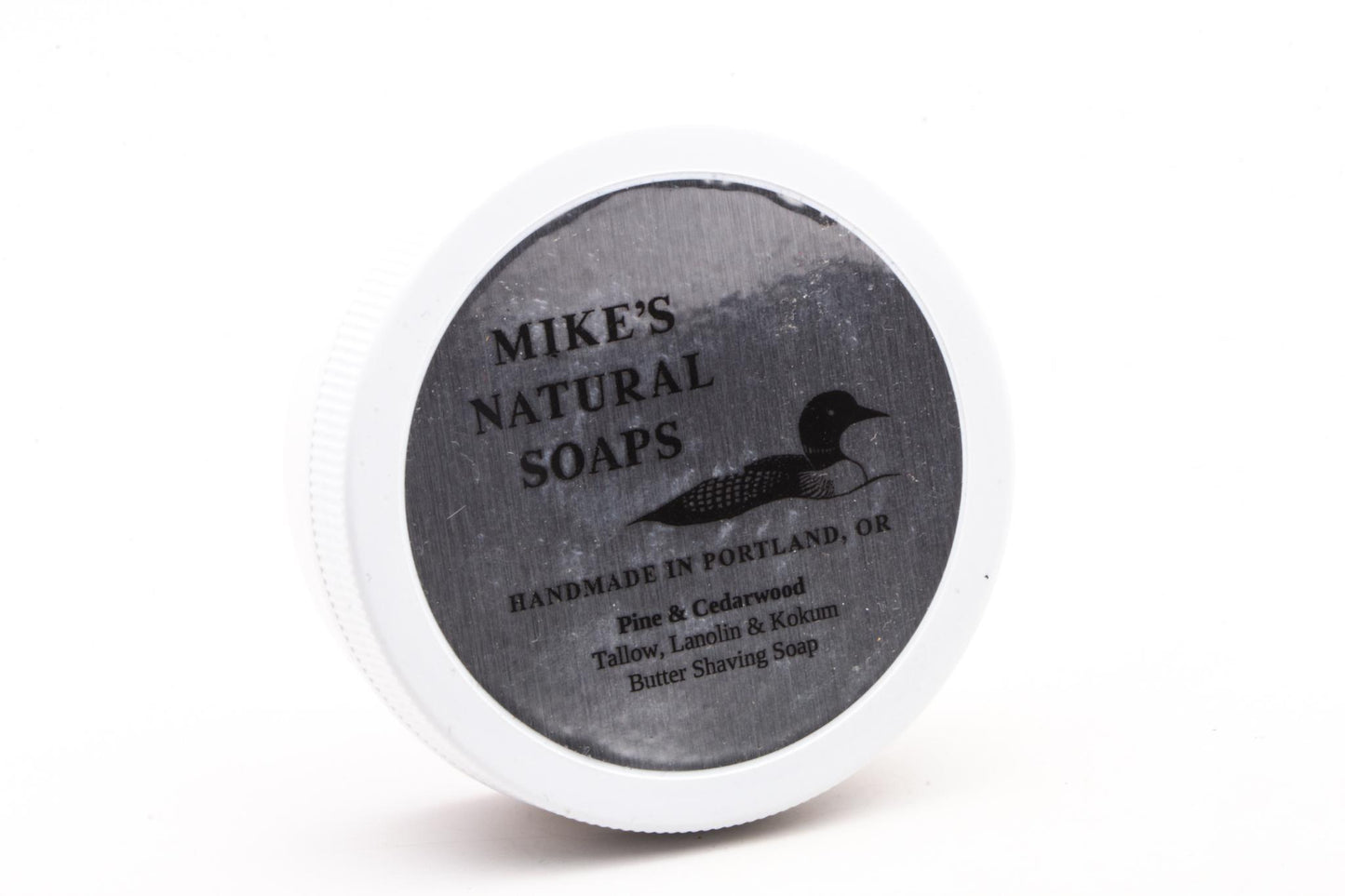 Mike's Natural Soap |Pine & Cedarwood Shaving Soap
