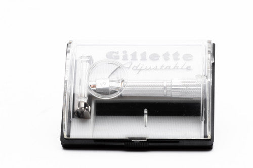 Gillette 1959 Fatboy Adjustable Double Edge w/ Case