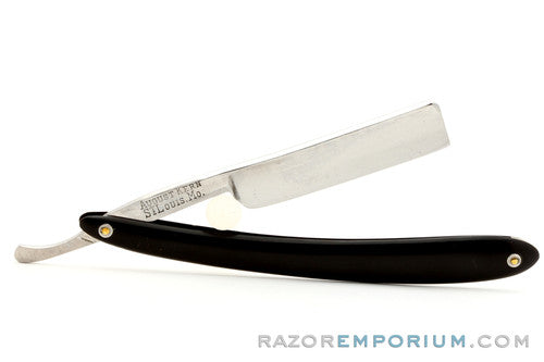 9/16" Blue Steel Hollow Grind Straight Razor | Made in Germany