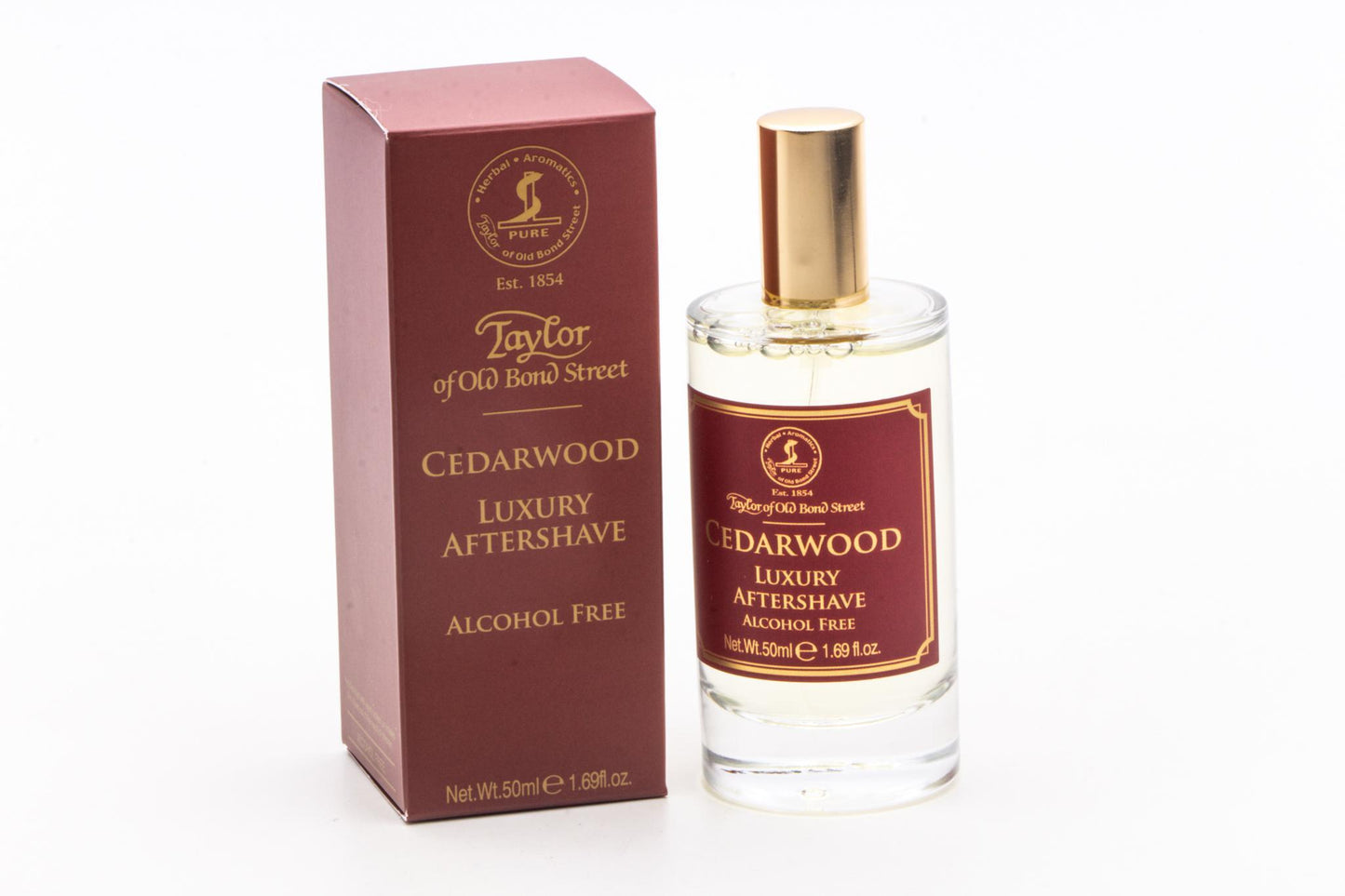 Taylor Of Old Bond Street | Cedarwood Luxury Aftershave - Alcohol Free