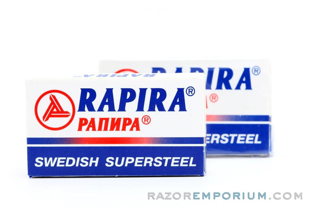 Rapira Swedish Steel Double Edge (DE) Blades