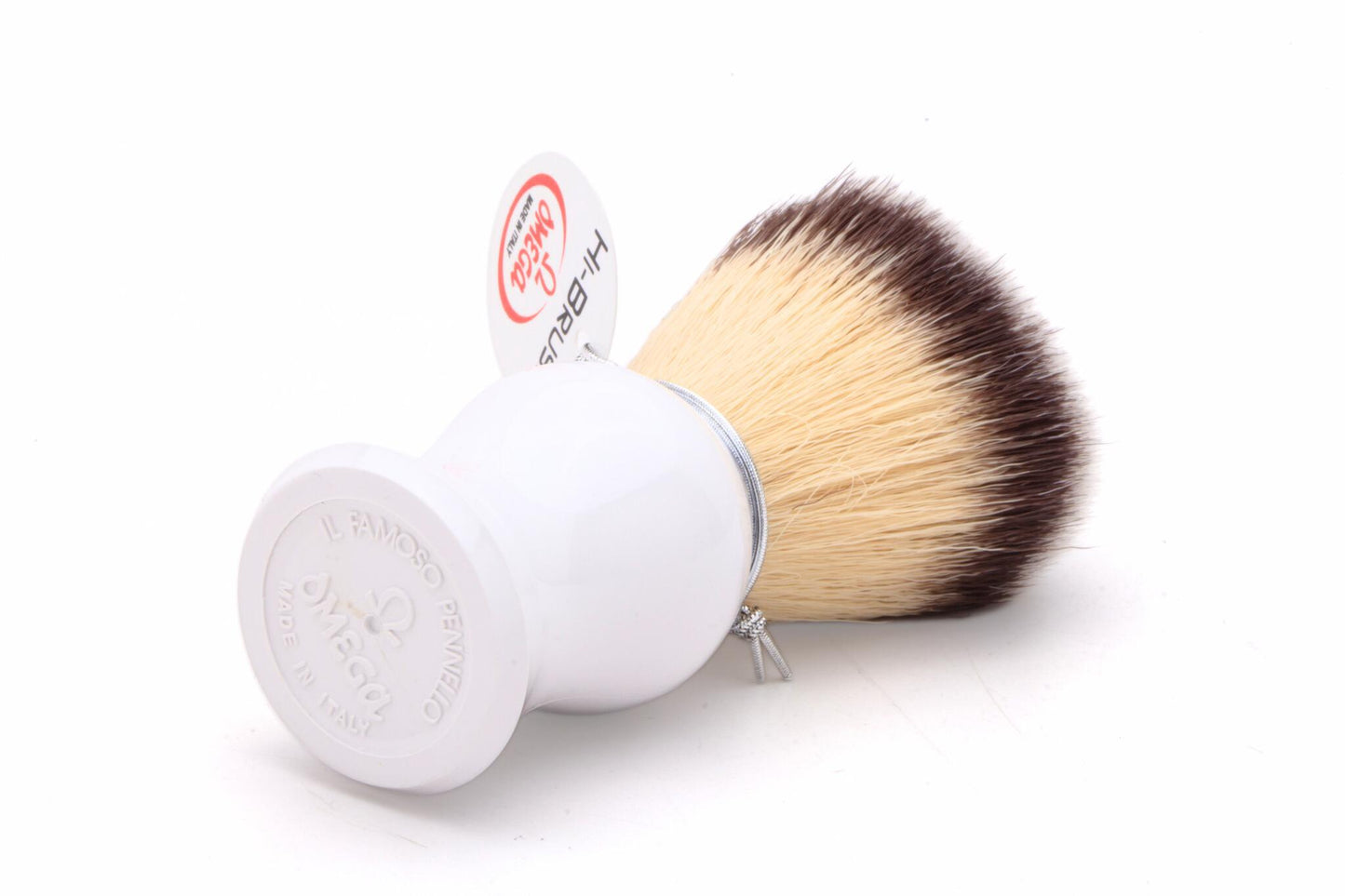 Omega 0146745 HI-BRUSH Synthetic Shaving Brush