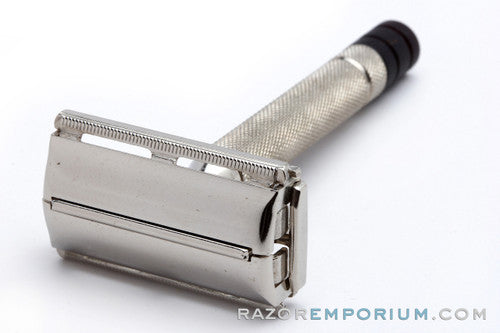 1952 Gillette Black Tip Super Speed Safety Razor X2