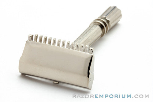 1930's Gem Micromatic TTO Single Edge Safety Razor Factory Nickel