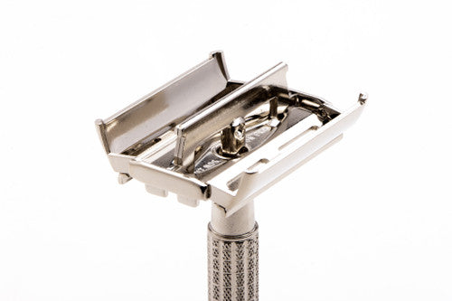 1960 F2 Gillette Flare Tip Super Speed Double Edge Safety Razor | Factory Nickel Revamp