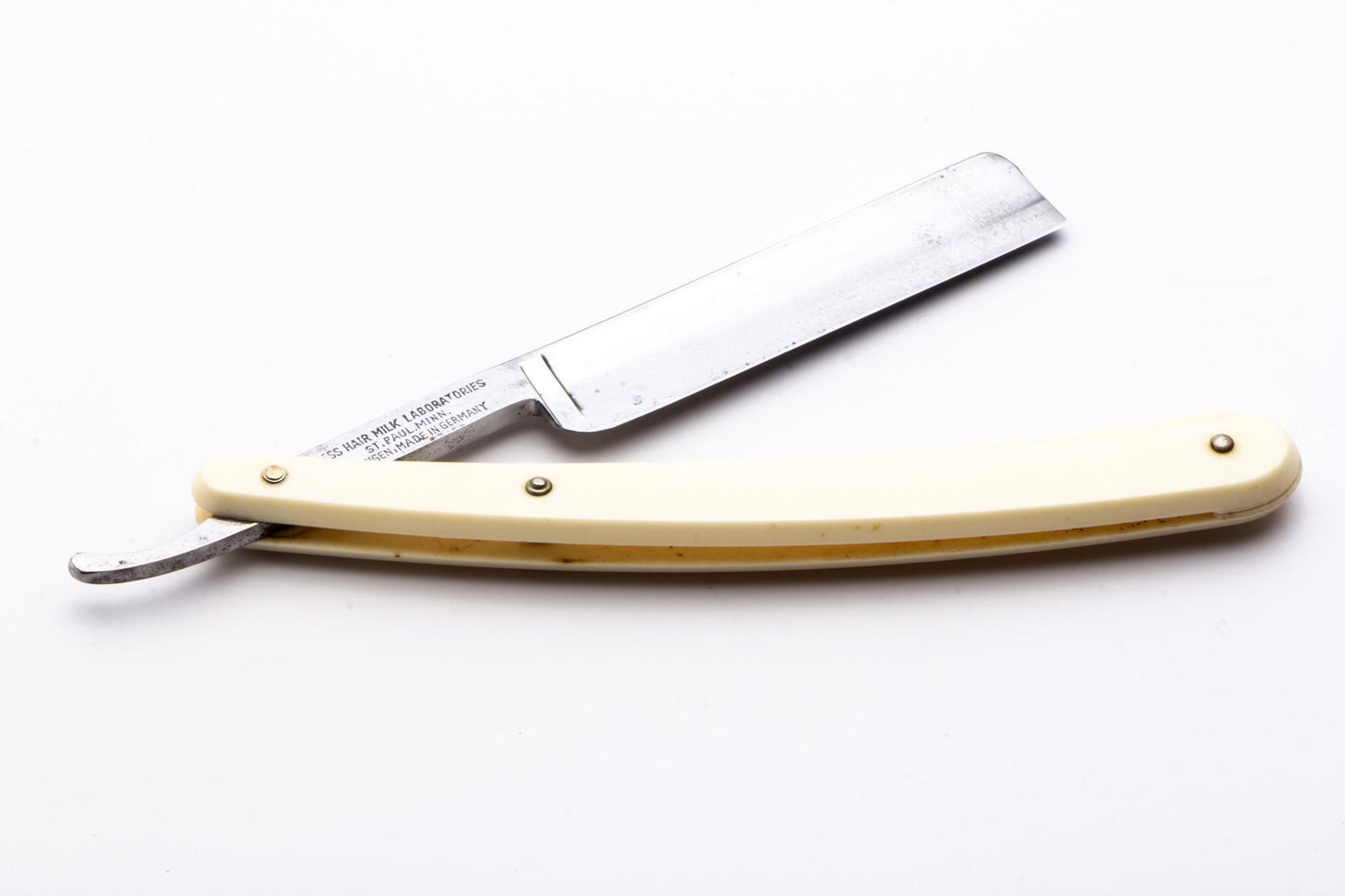 5/8" No. 20 "Hess" Hair Milk Lab Inc. Vintage Restored Straight Razor | Solingen Germany