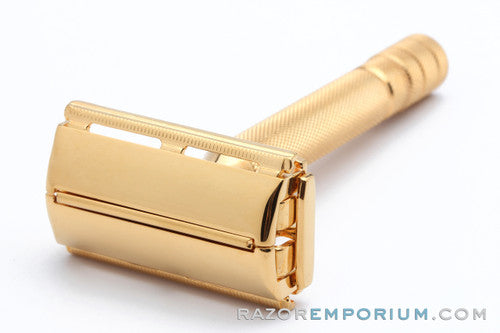 1947-51 Gillette TTO Milord Safety Razor 24K Gold Revamp