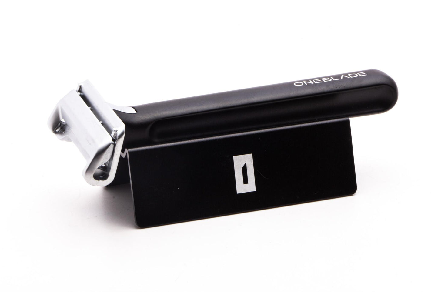 OneBlade| Element Black Pivoting Single Edge Razor With Stand | Pre-owned