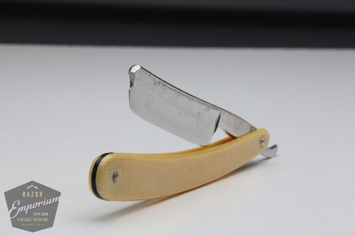 5/8" 7 Day "Sunday" Straight Razor w/ Celluloid Scales | Hollow