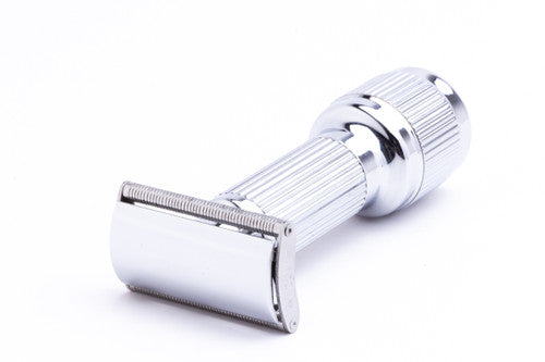 1940's Vintage Stahly Live Blade Wind Up Vibrating DE Safety Razor