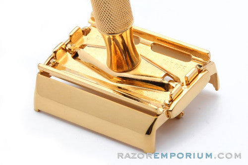 1947-51 Gillette TTO Milord Safety Razor 24K Gold Revamp
