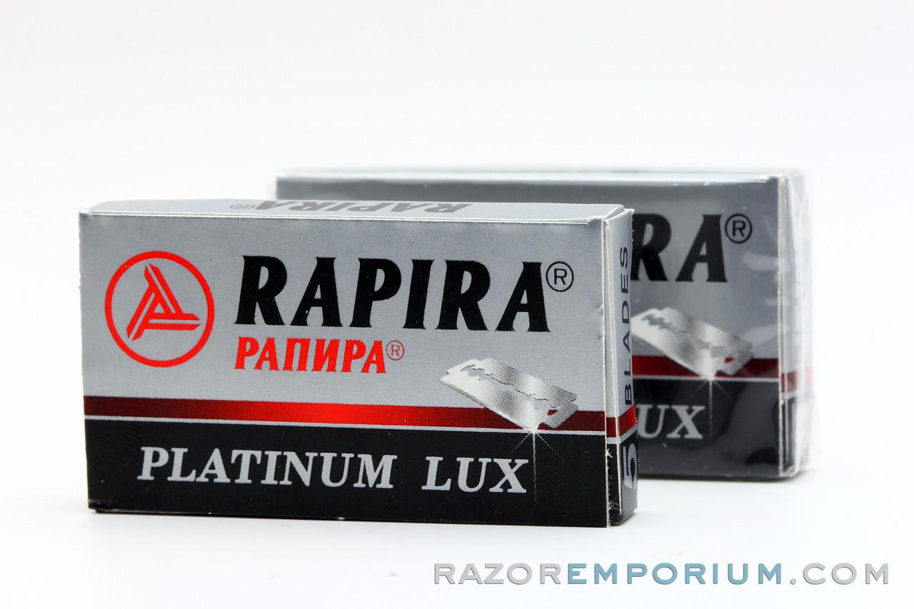 Rapira Platinum Lux Russian Double Edge (DE) Blades