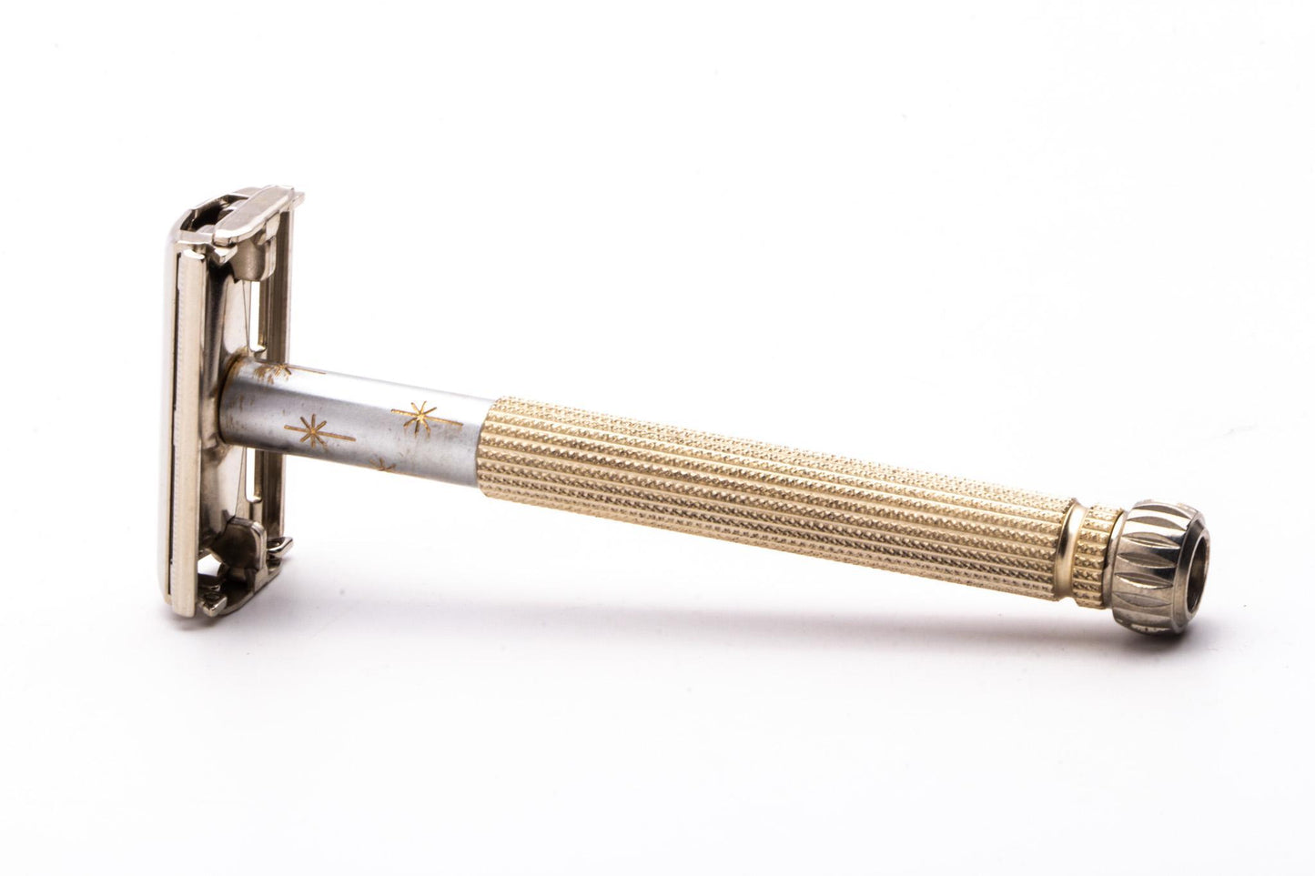 1965 K1 Gillette Champagne Star Lady Gillette Double Edge Safety Razor | Original Condition