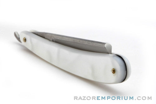 5/8" Dovo Solingen 41 Inox Faux Mother of Pearl Straight Razor Shave Ready