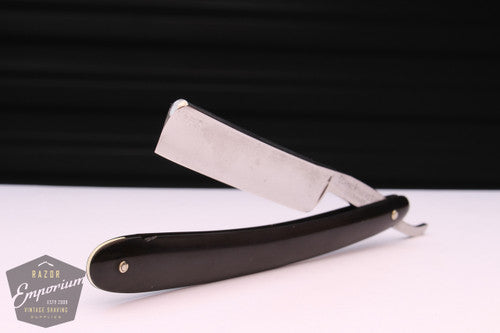 5/8" Schmachtenberg Bros. Cutlery Co. | German Hollow Ground w/ Original Black Scales