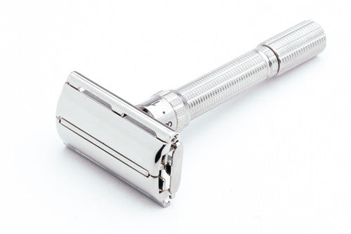 1963 I2 Gillette Slim Adjustable Safety Razor | Factory Nickel Revamp