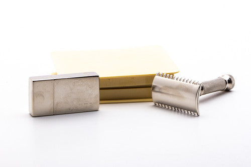 1918 Gillette Milady Decollete Old Type Safety Razor Set | Original Condition