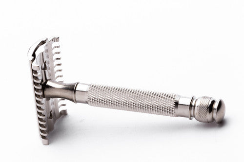 1930s Gillette Goodwill DE Safety Razor Factory Nickel Revamp