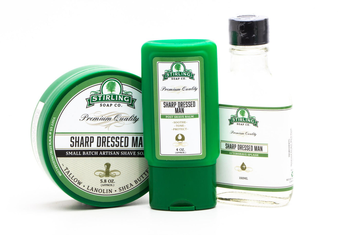Stirling Soap Co | Sharp Dressed Man Post-Shave Balm
