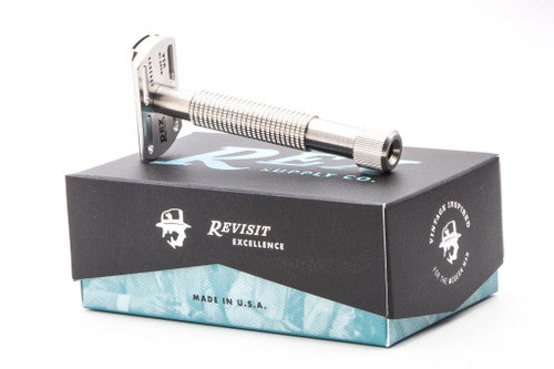 Rex Supply Co. | Envoy XL Three Piece Stainless Steel Double Edge Safety Razor