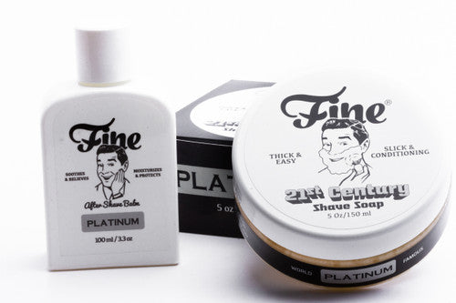 Fine Accoutrements | Platinum Shaving Soap in Tub