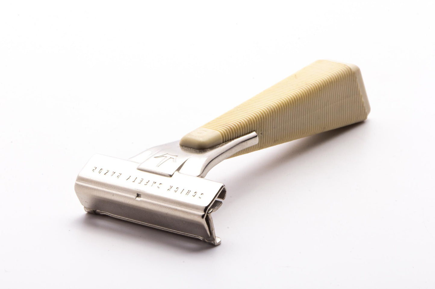 1960's Schick Cream Handle Injector Safety Razor | Original Condition